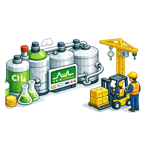 Operación de plantas medianas y grandes